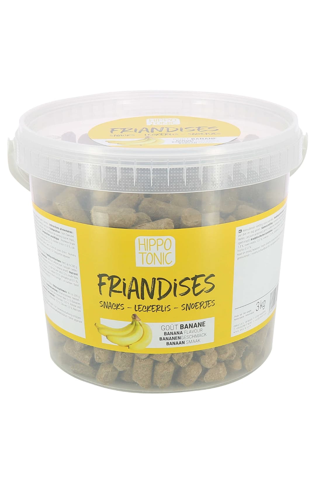 Friandises HIPPOTONIC, goût banane