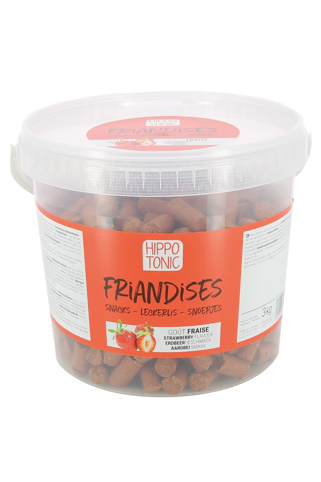 Friandises HIPPOTONIC, goût fraise
