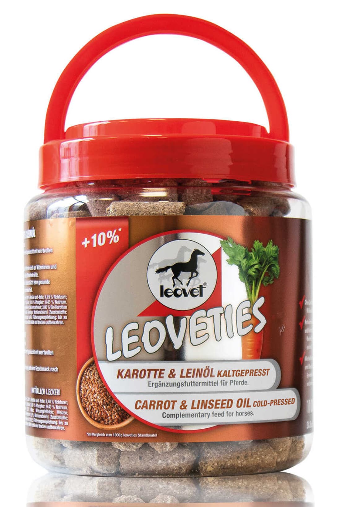 Friandises LEOVET - Carotte et huile de lin