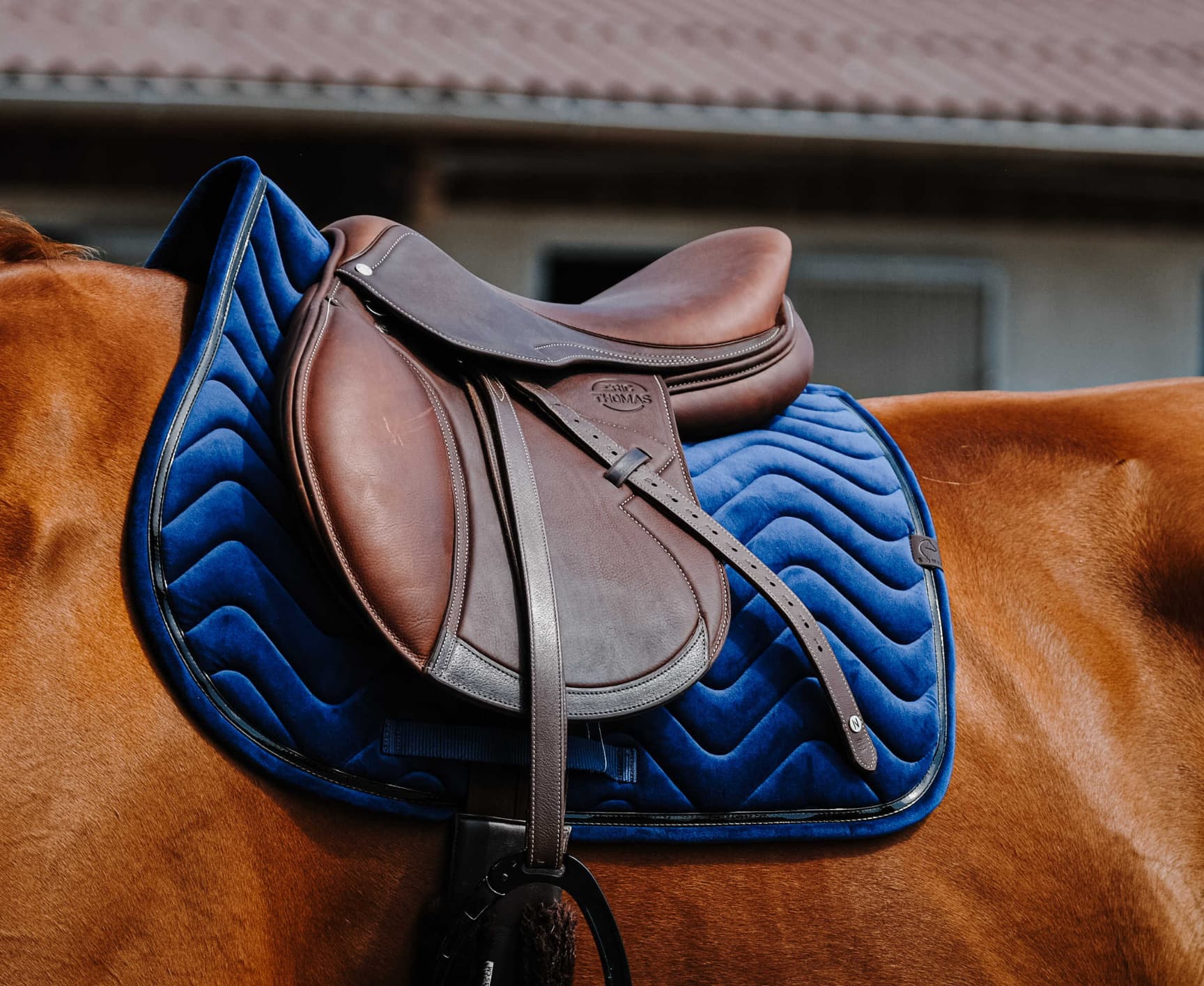 Tapis de selle EQUITHÈME -Glossy-
