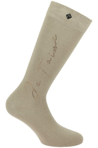 Chaussettes Je t'aime EQUITHÈME - Cassis