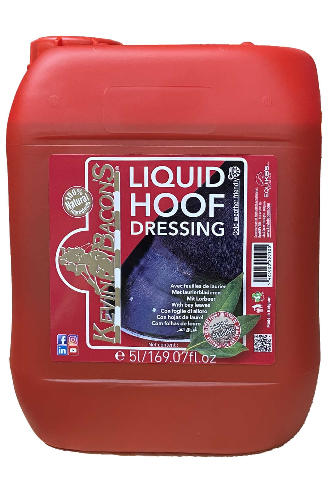 Huile pour sabots KEVIN BACON'S - Hoof Dressing Liquide