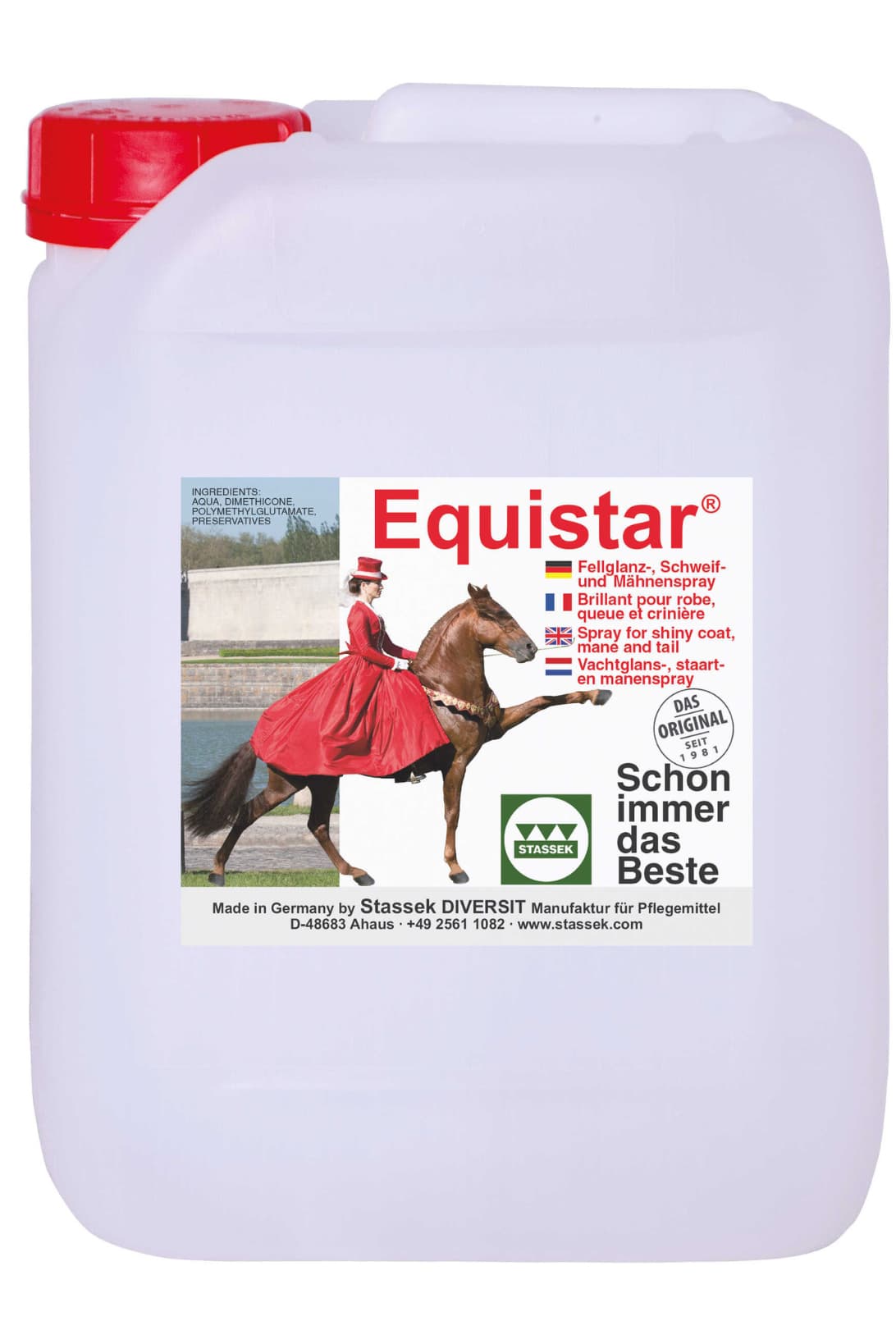 Brillant pour robe, crinière et queue - EQUISTAR®