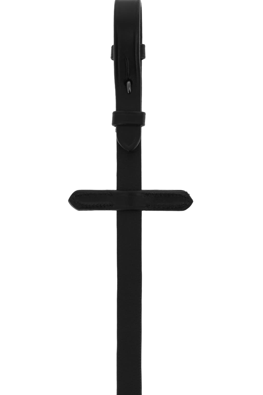 Rênes caoutchouc NORTON PRO - Dark Boucles noires