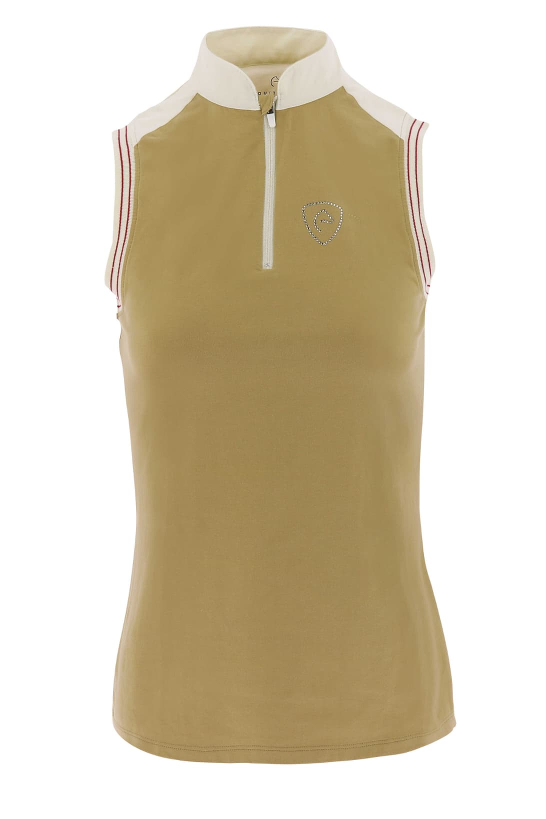 Polo EQUITHÈME jersey, sans manches