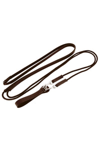 Rênes allemande NORTON PRO - Cuir/corde