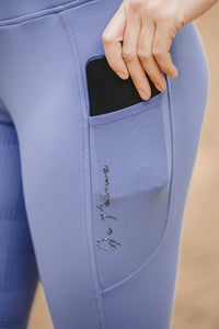Legging Je t'aime EQUITHÈME - Flora