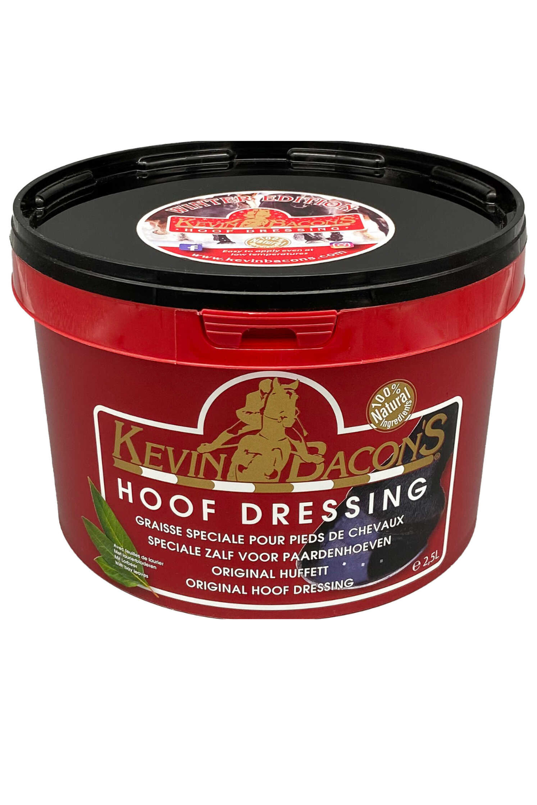 Graisse pour sabots KEVIN BACON'S - Hoof Dressing Hiver Noir
