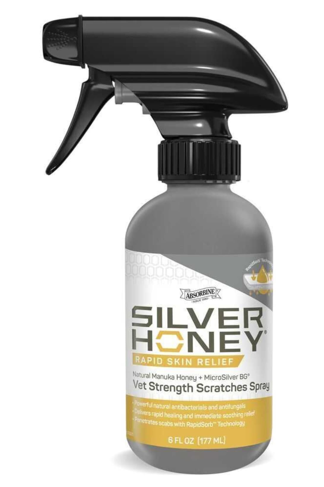 Spray Mud Defense ABSORBINE - Silver honey