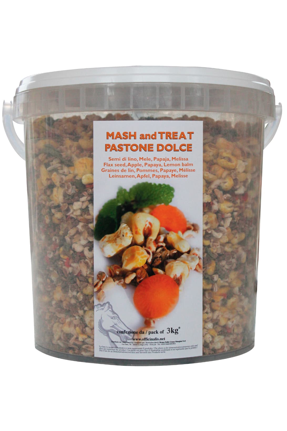 Mash OFFICINALIS® - Graines de Lin/Pommes/Papayes/Mélisse