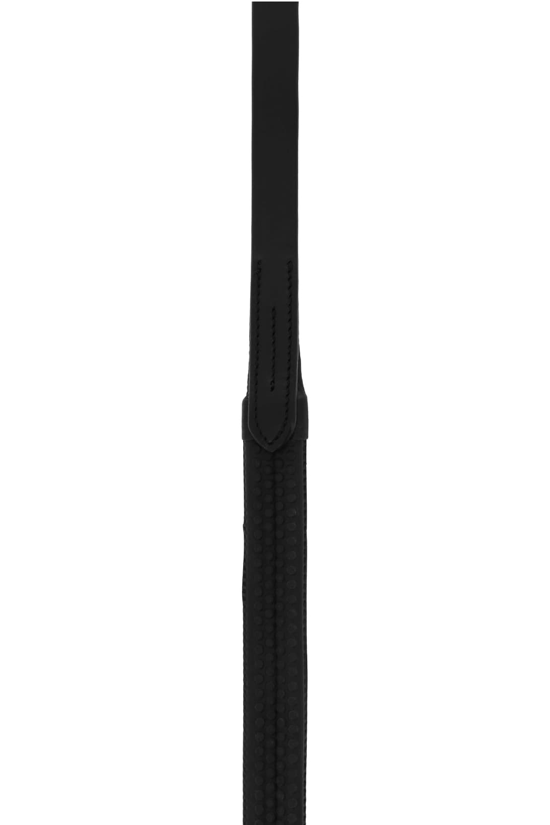 Rênes caoutchouc NORTON PRO - Dark Boucles noires