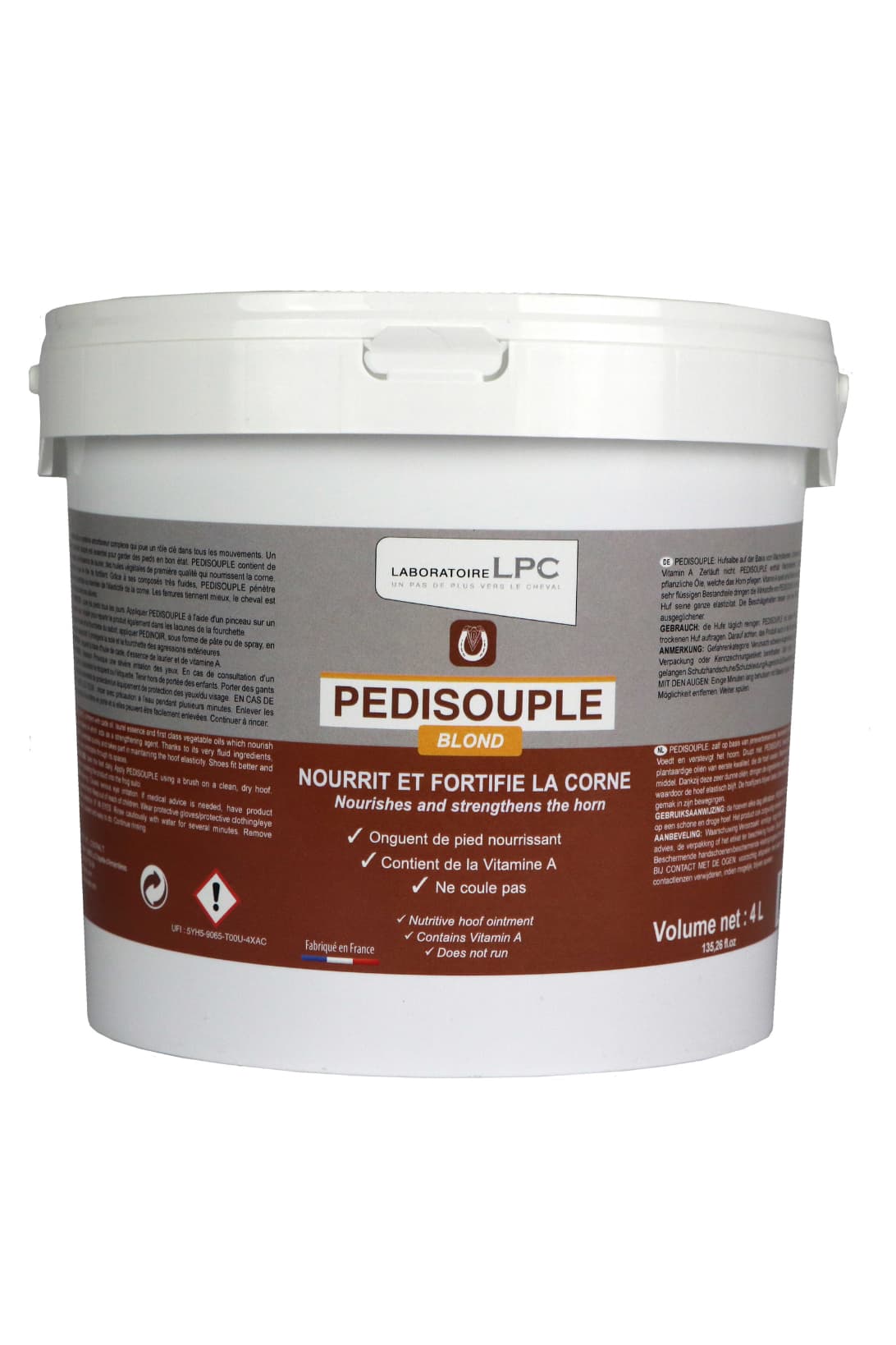Soin du sabot LPC - Pedisouple blond