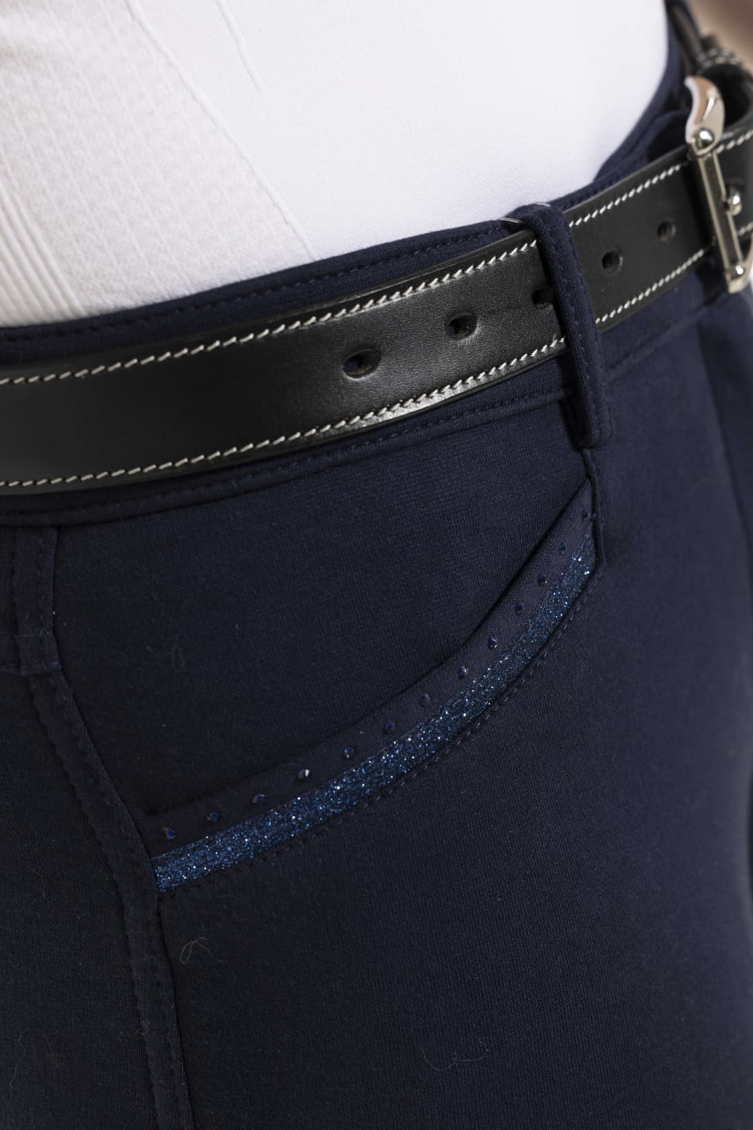 Pantalon EQUITHÈME -Kim- coton organique