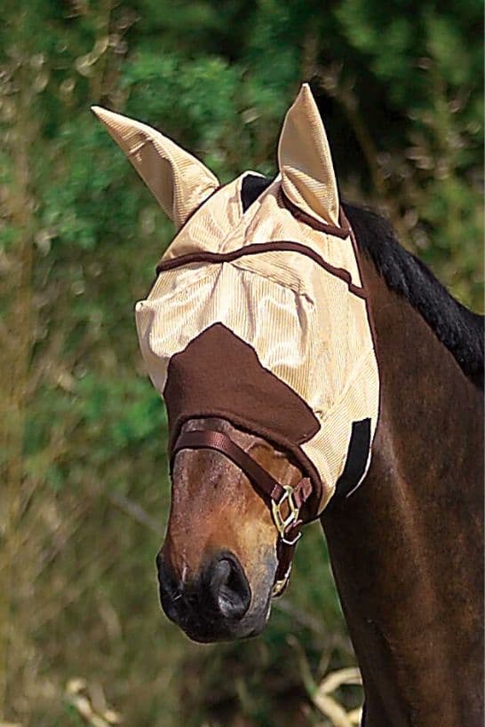 Masque anti-mouches EQUITHÈME -Fly protector-