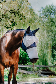 Masque anti-mouches EQUITHÈME filet épais
