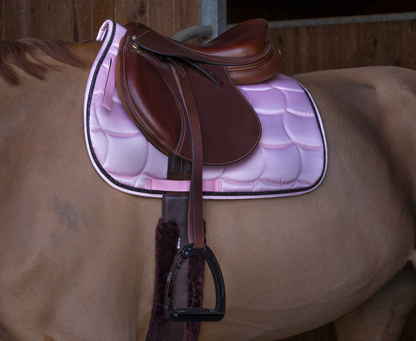 Tapis de selle EQUITHÈME - Satin
