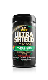 Masque anti-insectes - UltraShield Flymask, avec oreilles