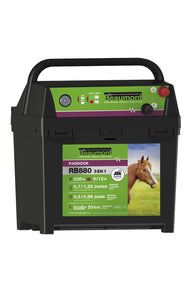 Poste BEAUMONT - Paddock RB880 3-en-1 + panneau solaire 10 W