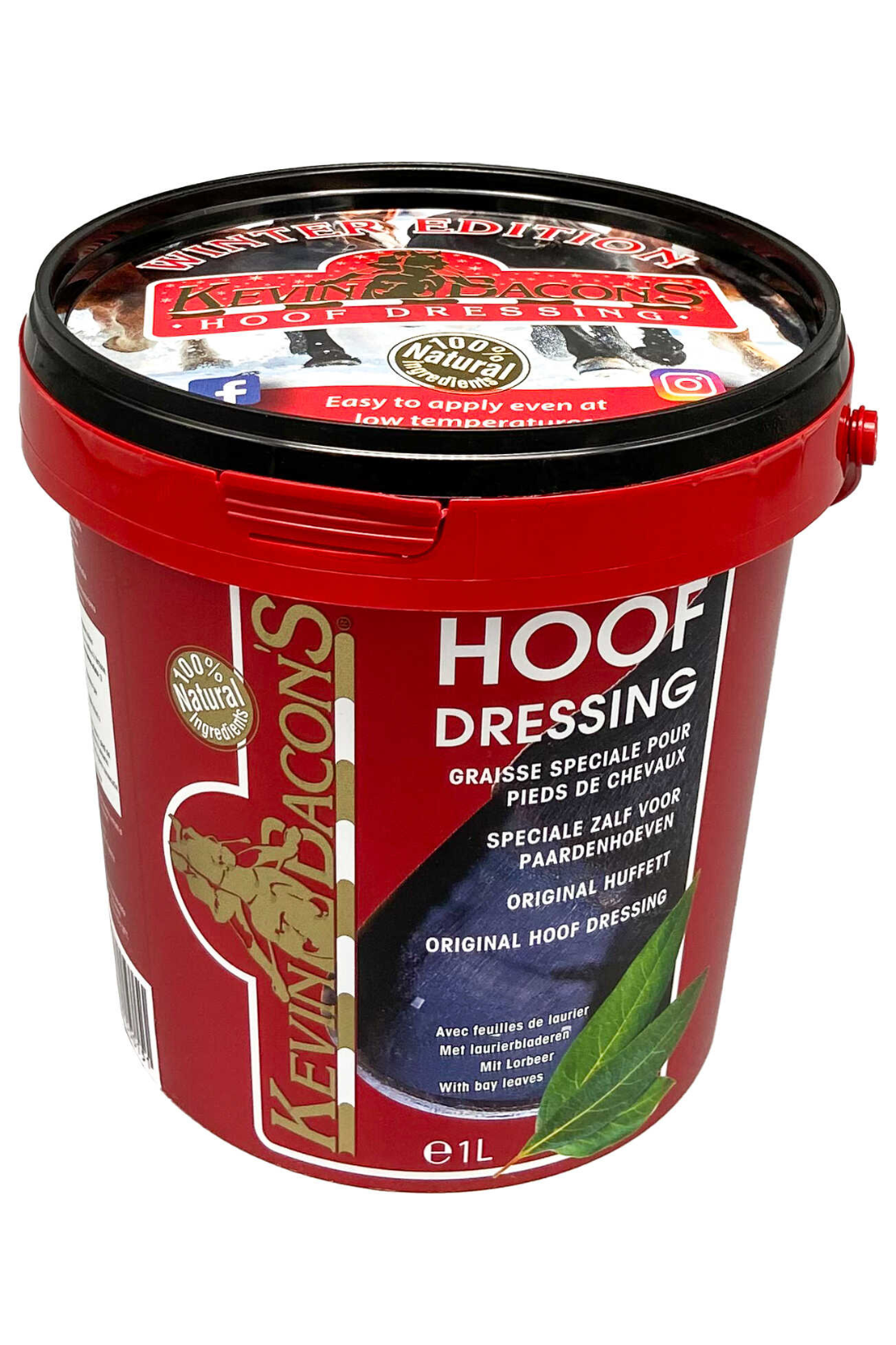 Graisse pour sabots KEVIN BACON'S - Hoof Dressing Hiver Noir