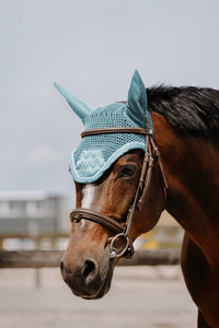 Bonnet chasse mouche EQUITHÈME - Brocart
