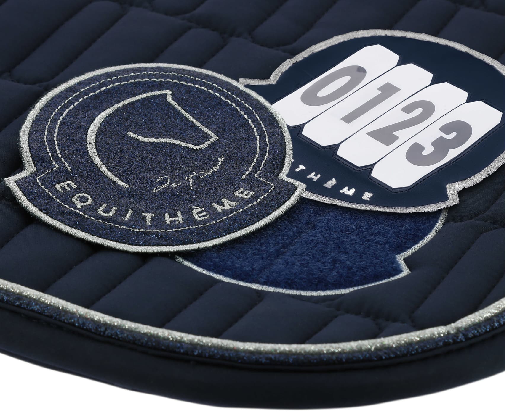 Tapis de selle Je t'aime EQUITHÈME - Compet