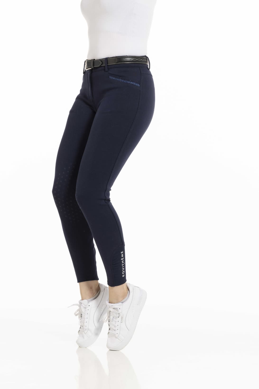 Pantalon EQUITHÈME -Kim- coton organique