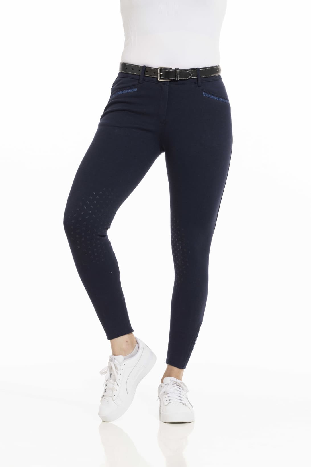 Pantalon EQUITHÈME -Kim- coton organique