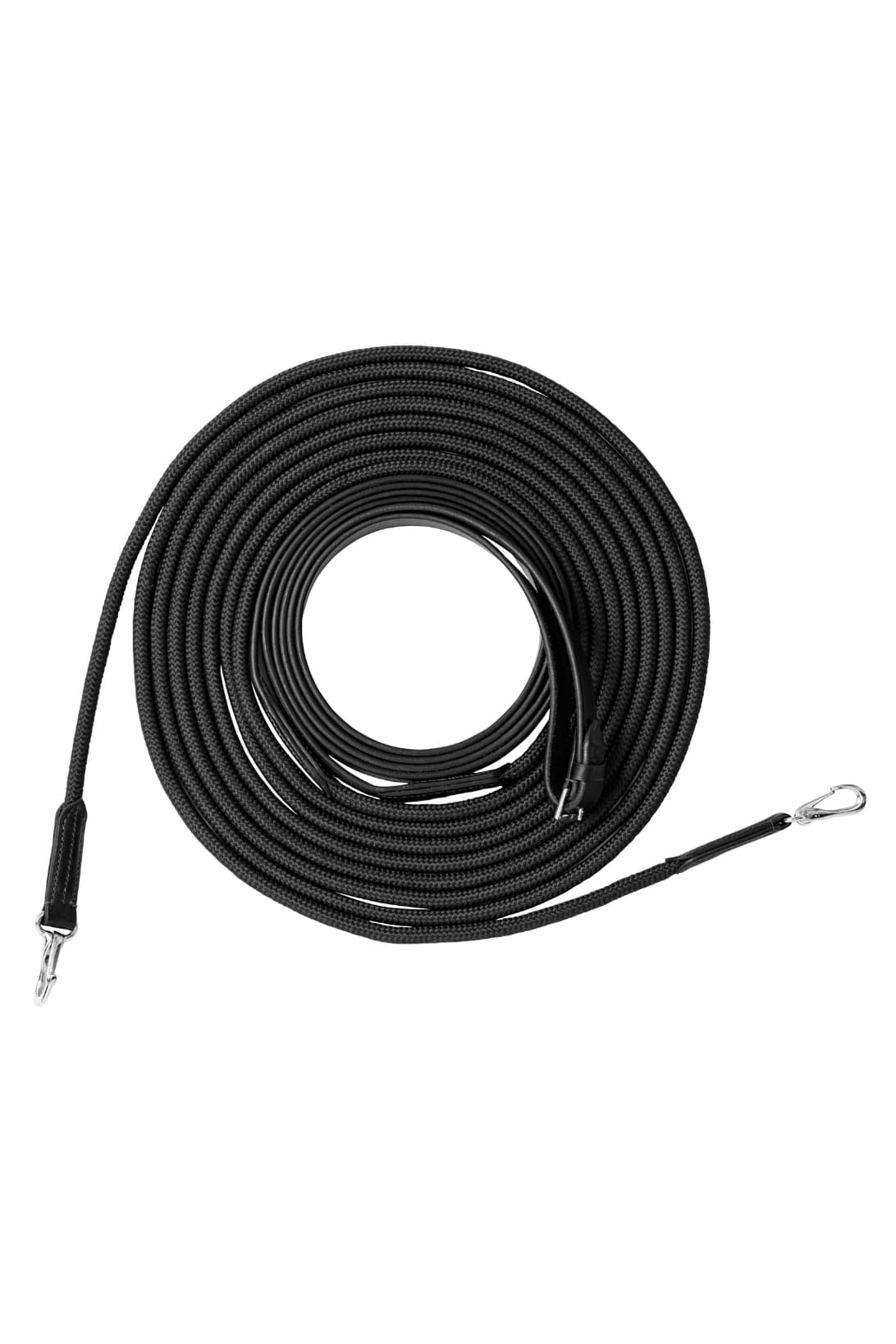Longues rênes RIDING WORLD cuir/corde