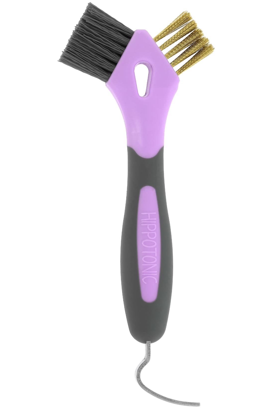 Cure-pieds brosse métal HIPPOTONIC - 3-en-1