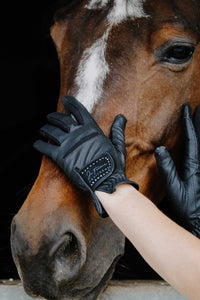Gants Je t'aime EQUITHÈME - Strass