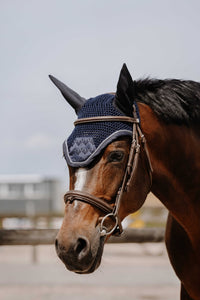 Bonnet chasse mouche EQUITHÈME - Brocart