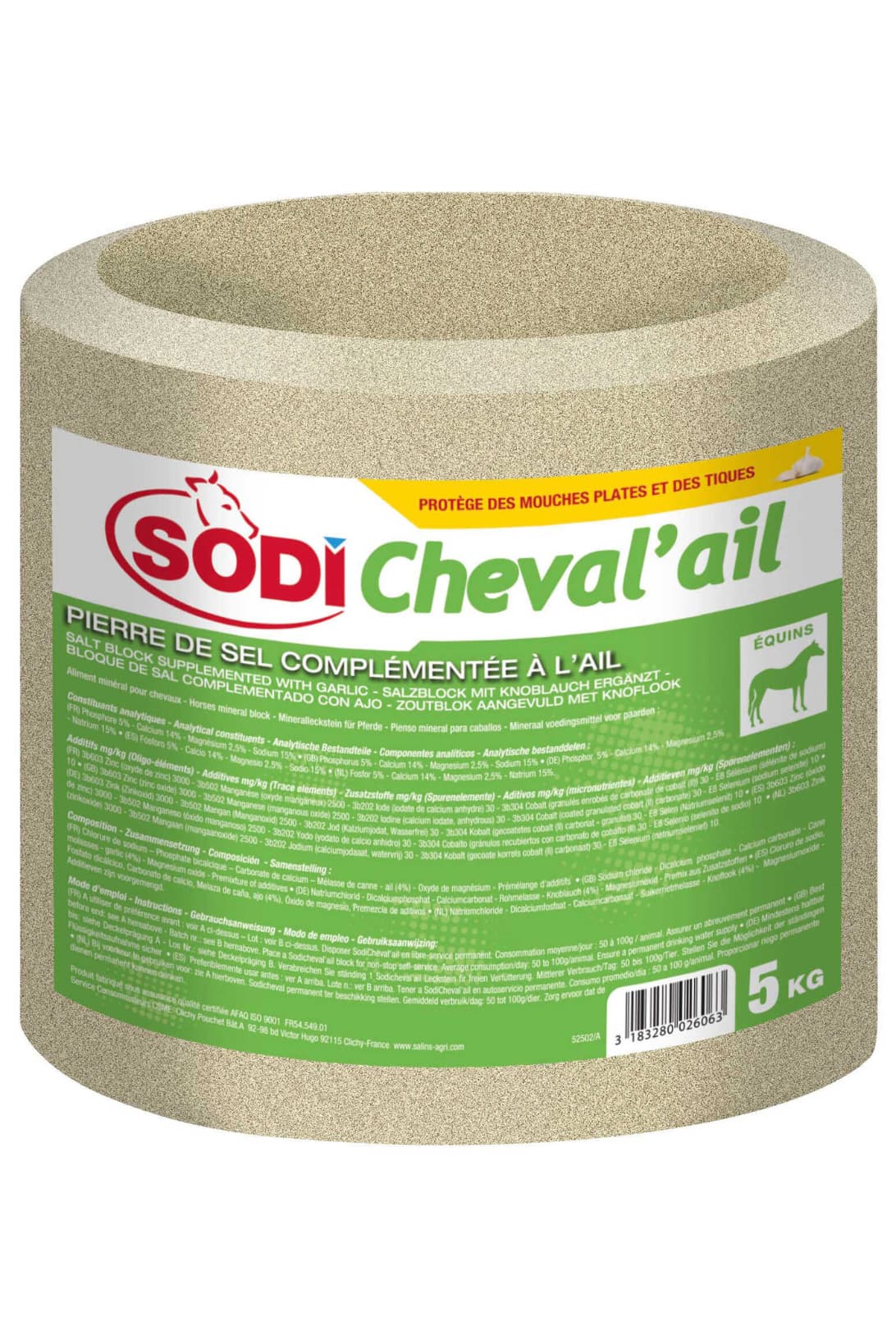 Aliment complémentaire SODICHEVAL'AIL