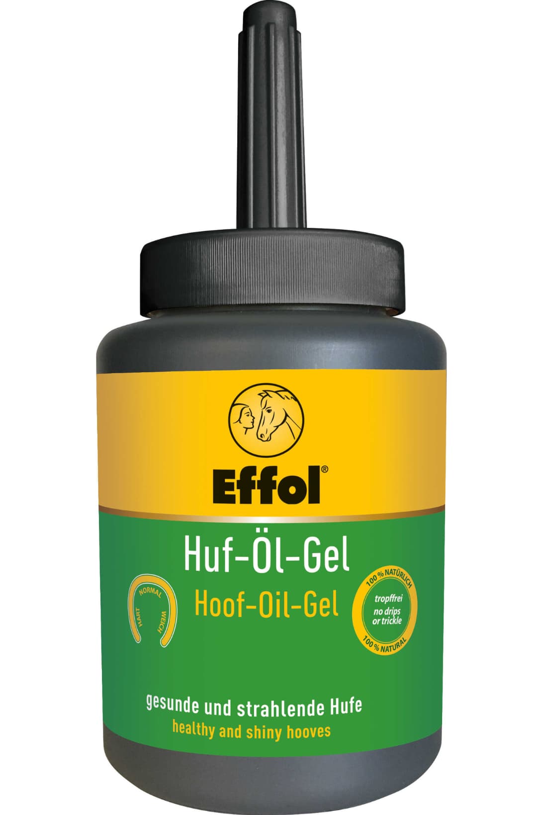 Gel huile sabots noir - EFFOL
