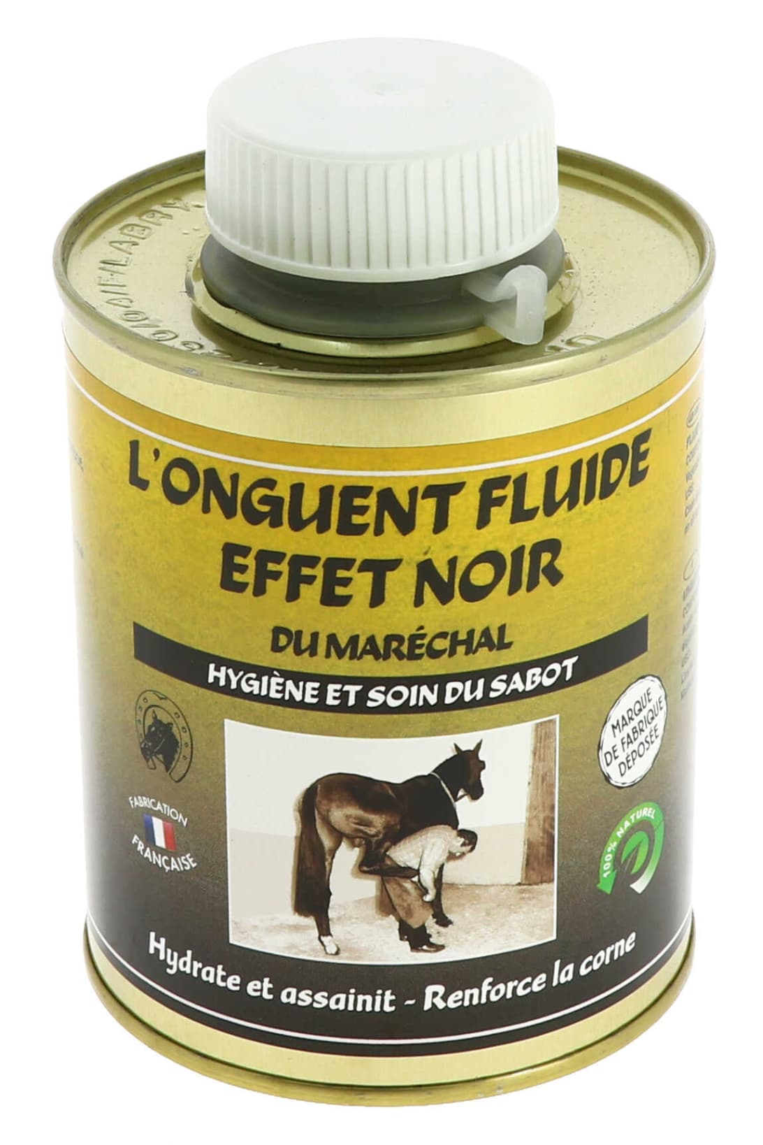 Onguent fluide du Maréchal, effet noir
